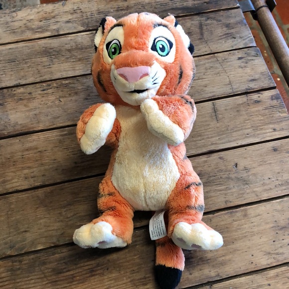 DISNEY PARKS TIGER BABY RAJAH ALADDIN PLUSH - Picture 1 of 11